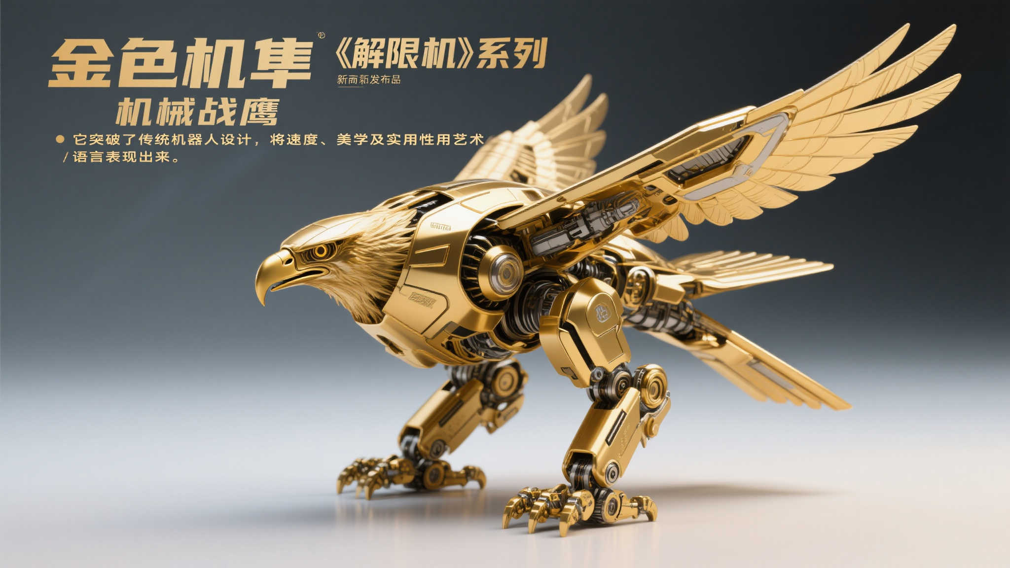 《解限机》推出酷炫金色“矛隼”模型,限量仅7800份! 《解限机》推出酷炫金色“矛隼”模型,限量仅7800份!