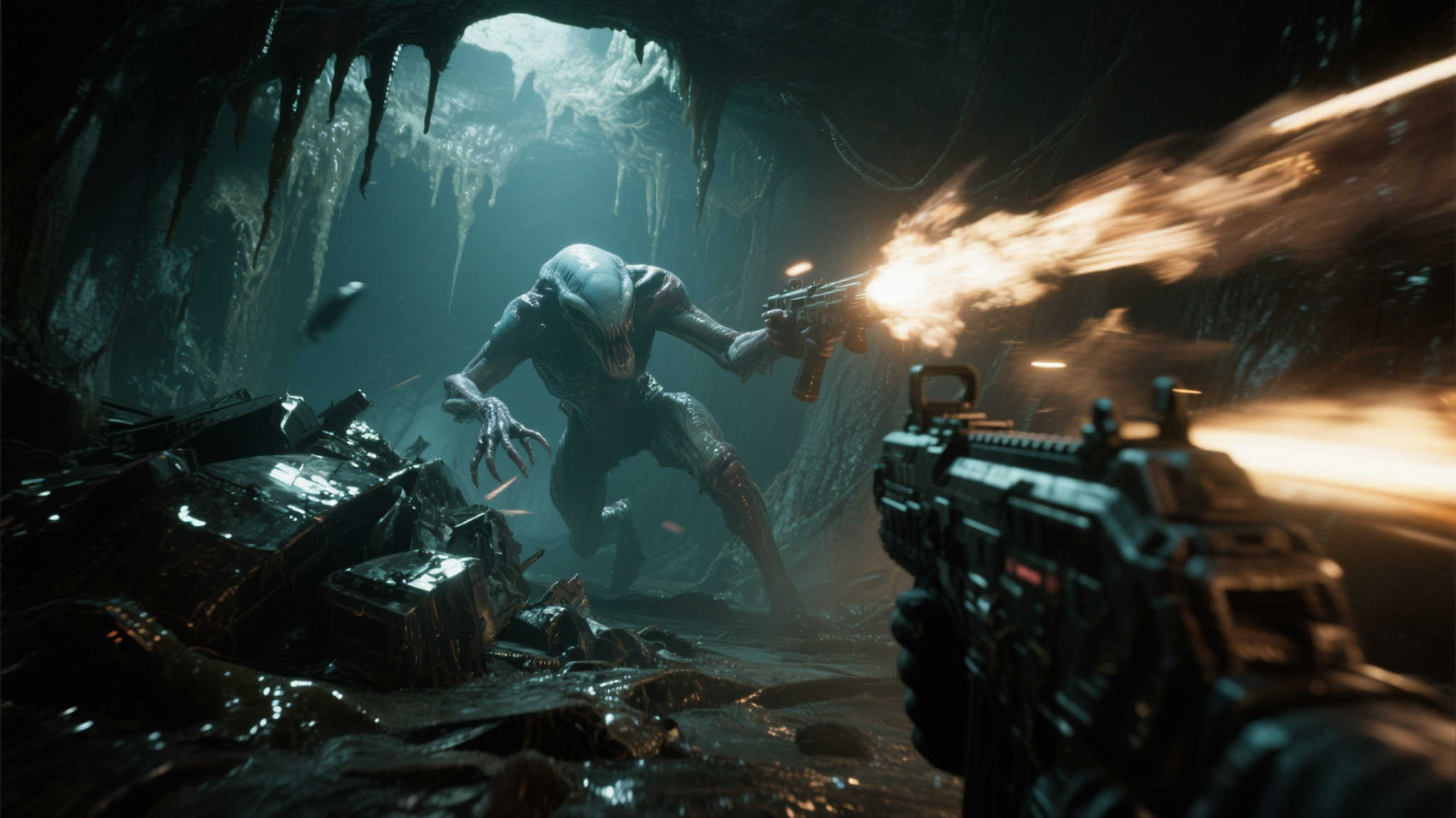 PS5 Pro增强视觉表现,为《异形》新作注入画质新能量 PS5 Pro增强视觉表现,为《异形》新作注入画质新能量